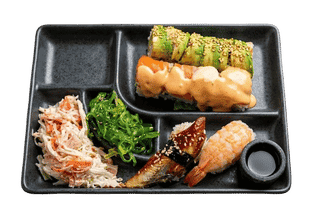 Assorted Asian dishes served at Shogun Wok Edison